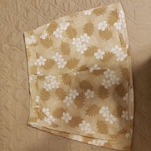 Tan hawaiian skort